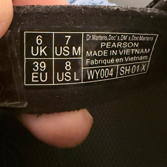 Dr. Martens Black Adjustable Strap Sandals - Picture 11 of 11